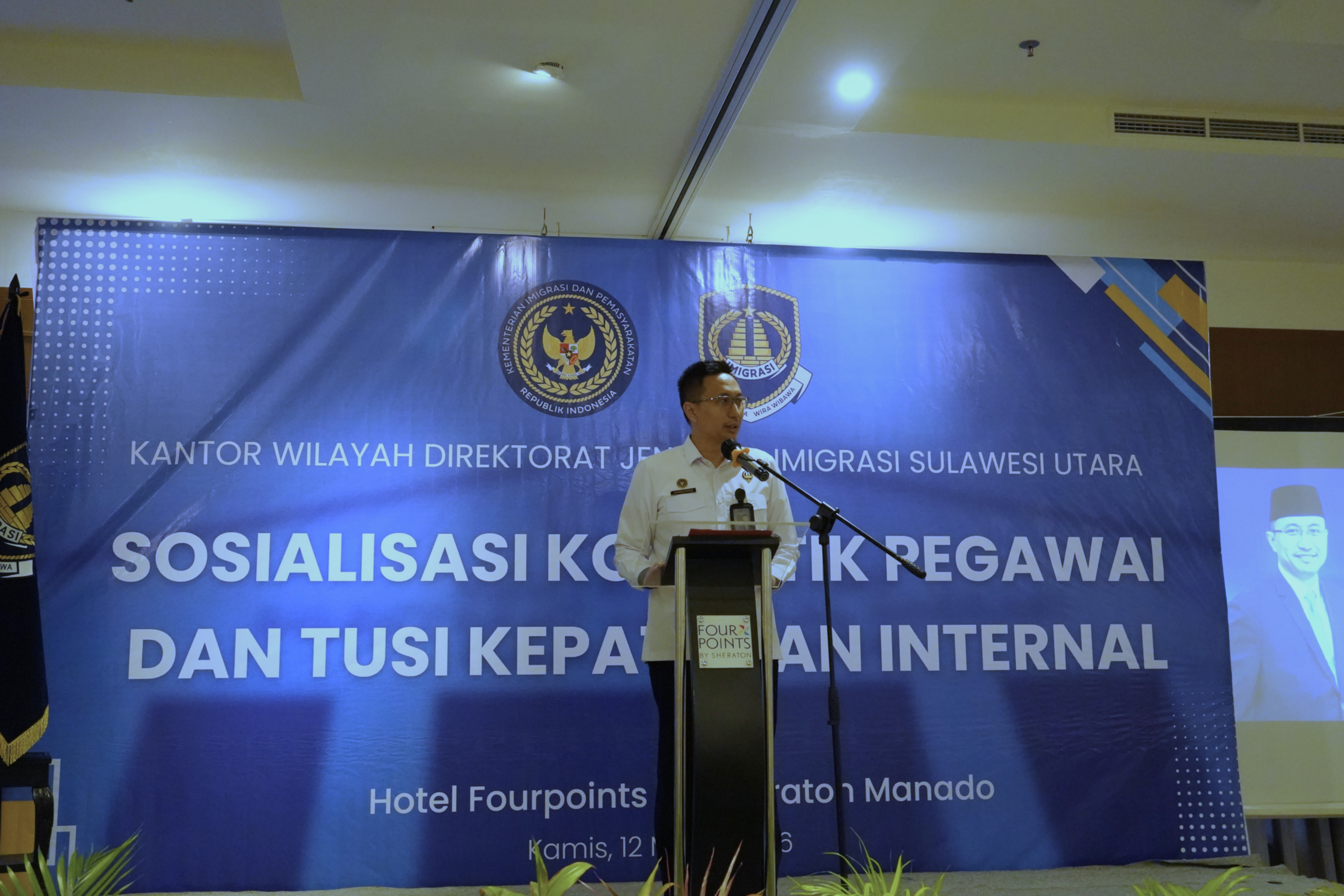 Bangun Imigrasi Berintegritas, Kanwil Ditjen Imigrasi Sulut Gelar Sosialisasi Kode Etik dan Penguatan Kepatuhan Internal